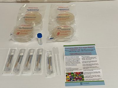 Petri plate mold test kit